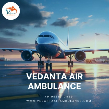 Matchless Air Ambulance in Delhi given by Vedanta 24/7