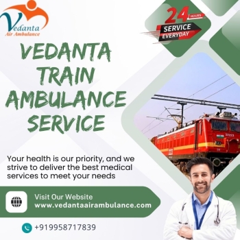 Vedanta Helping the Sick Reach Hospitals in Patna in its Train Ambulance