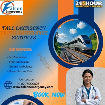 FALC Train Ambulance in Guwahati- Composing the Medical Transfer has Now Become Safer