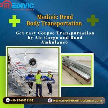 Medivic Mortuary Box Transportation in Lucknow- the Needs for Corpse Transportation are Fulfilled Effectively