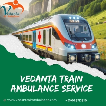 For a comfortable transfer, use Kolkata's Vedanta Train Ambulance Services