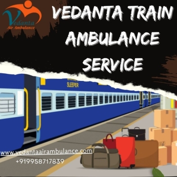 In Mumbai, Vedanta Train Ambulance offers affordable medical transportation
