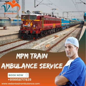 Use a Vedanta Train Ambulance to transport patients to Mumbai for medical treatment