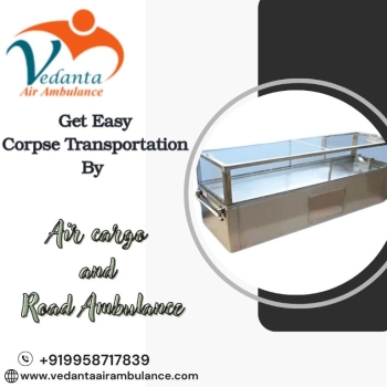 Take advantage of our top corpse transportation service in Chennai, Vedanta Corpse Transportation, around the clock