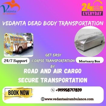 The dead body transit clearly in Vellore by Vedanta Air Cargo
