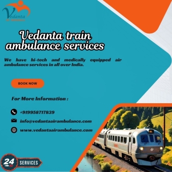 Vedanta ICU Train Ambulance in Kerala- Helpful in making your repatriation mission uncomplicated