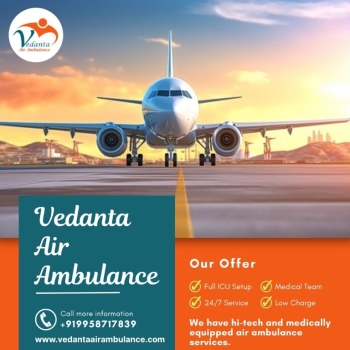 Easily Book the Fabulous Air Ambulance for Secure Patient Transportation from Chennai