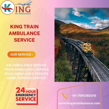 King Train Ambulance in Guwahati Is Always Minded For Emergency Type of Cases