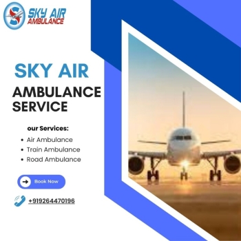 Utilise Sky Air Ambulance for Safe Patient Transfer from Kolkata to Delhi