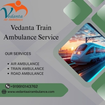 The Patient Gets a Hassle-Free Travel through Vedanta Train Ambulance in Thiruvananthapuram