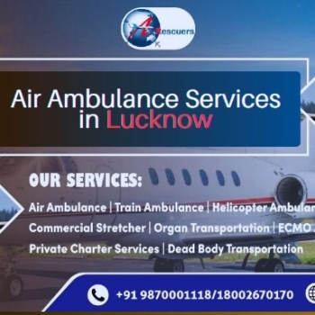 Air Ambulance in Lucknow – 24/7 Emergency Care