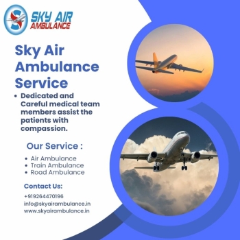 Transport Medical Patients Safely With Sky Air Ambulance From Raipur To Delhi