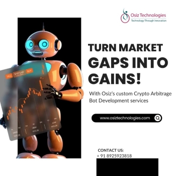 Crypto Arbitrage Bot Development Company – Osiz