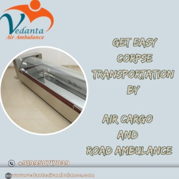 The booking process for Vedanta Dead Body Transportation in Bangalore is quick and easy