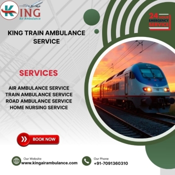 King Train Ambulance in Guwahati Takes the Risk of Reaching the Patient on Time