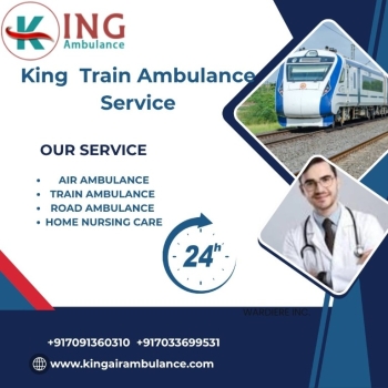 King Train Ambulance provides a comfortable and hassle-free transfer facilities to your patient in Varanasi.