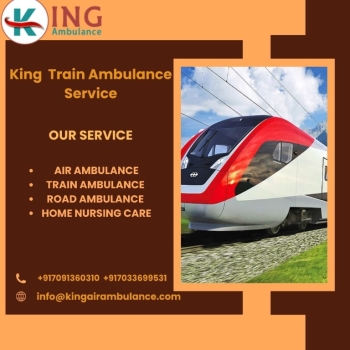 King Train Ambulance service provides life saving transportation facility to patients in Nagpur