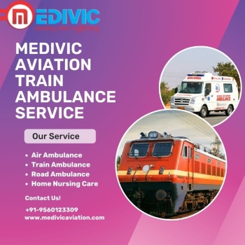 Utilize Medivic Aviation Train Ambulance for All Kinds of Medical Transfers in Ranchi