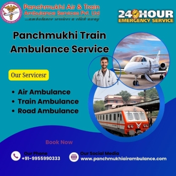 Panchmukhi in Bangalore Provided a Safe Train Ambulance Service to the Patients