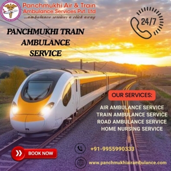 Choose Panchmukhi Train Ambulance for Uninterrupted Care in Raipur