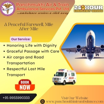 Panchmukhi Cadaver Ambulance facilitates the transfer of a dead body in Delhi