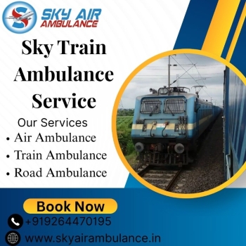 Use the Sky Train Ambulance Service in Nagpur to take care of patients in an emergency