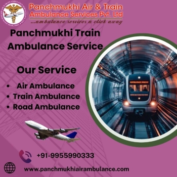 Panchmukhi Train Ambulance Service in Varanasi Provided Oxygen Facility to the Patients