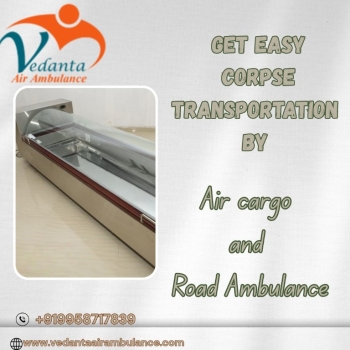Vedanta Dead Body Transportation in Bangalore - The Booking Process is not Time-Consuming