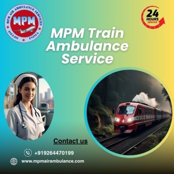 Patients Can Avail the Benefit of the MPM Train Ambulance for Treatment in Raipur