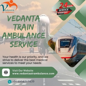 Vedanta Train Ambulance in Mumbai Provides Transfer Services within Stipulated Time