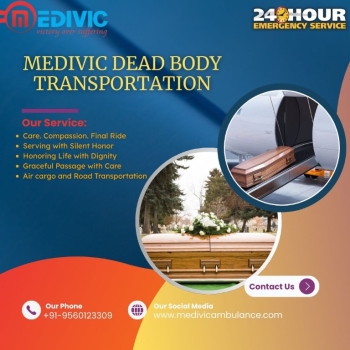 Medivic Mortuary Box Transportation in Patna – Get Professional Help for Shifting Dead Bodies