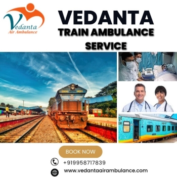 Select Vedanta Train Ambulance in Bhopal for Affordable Medical Transfers