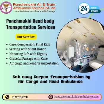 Panchmukhi Lifeless Body Transport in Vellore decreases your lifeless difficulty for the duration of emergency