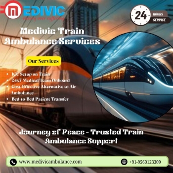 Medivic Provides Timely Transportation through Its Fast and Efficient Train Ambulance