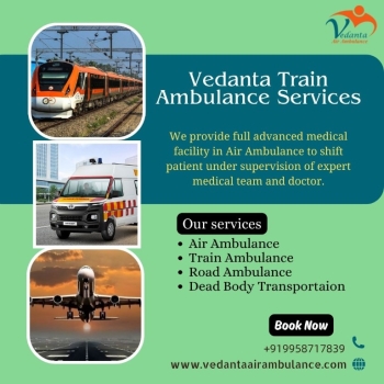 Vedanta Train Ambulance Laden with Medical Equipment at Latest Rates in Kerala