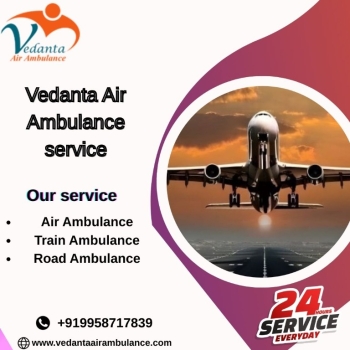 Transfer to the Best Hospital Is Now Possible With Vedanta Air Ambulance in Kolkata
