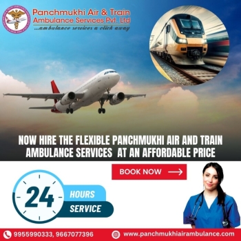 Get a Top-Level ICU Emergency Panchmukhi Air Ambulance in Bhubaneswar