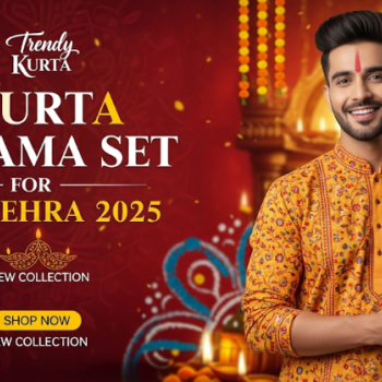 Kurta for Navratri: Trendy Kurta Pajama Set for Dussehra 2025