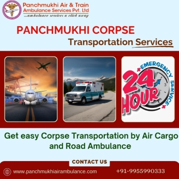 Panchmukhi Body Shifting in Bangalore handles the transportation of the body to the chosen destination