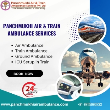 With First-Class Medical Care, Use Panchmukhi, a Top Air Ambulance from Kolkata