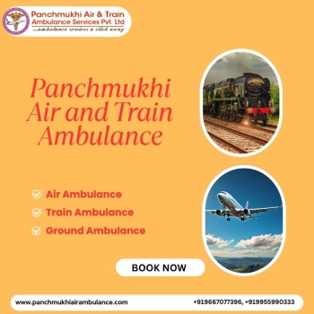 Panchmukhi Hi Tech Train Ambulance in Ranchi- Operating with Latest Equipment and Supplies