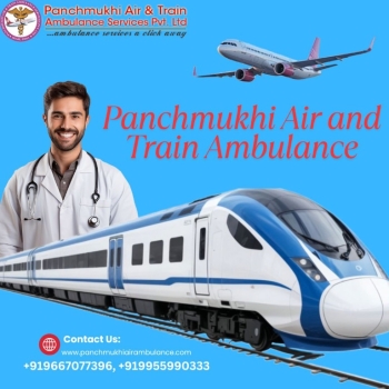 Panchmukhi ICU Train Ambulance in Ranchi- Enables Low Risk Repatriation Mission