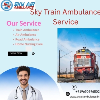 Sky Train Ambulance Provided ICU Service during Patient Treatment in Bangalore