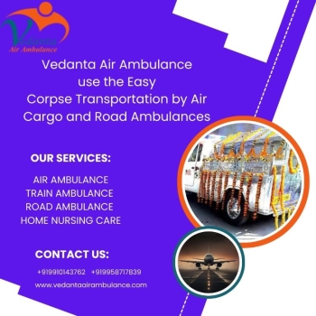 Use the best vedanta hearse transport facility at your convenience in siliguri
