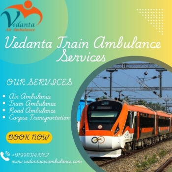 Vedanta Train Ambulance Services Offers Convenient Transfers in Bangalore