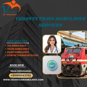 Vedanta stays with your family during difficult times in Raipur by train ambulance