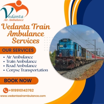 Avail the high-tech medical facilities of Vedanta Train Ambulance in Jammu