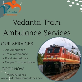 Use VedantaTrain Ambulance Services in Bhilai to transport your critical patient or loved ones to Bhilai