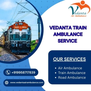 Vedanta Train Ambulance Provided Oxygen Facility to the Patients during Treatment in Bangalore