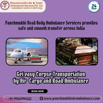 Panchmukhi professionally manages statewide dead body ambulance services in Mumbai